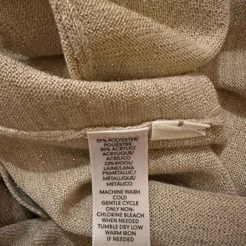 LOFT Lightweight Sparkly Cardigan S FREE SHIP - Picture 5 of 5